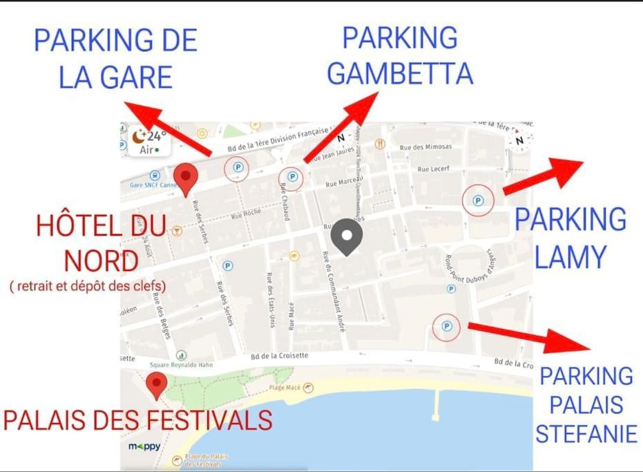 Centre Proche Croisette Palais Des Festivals Apartment Cannes
